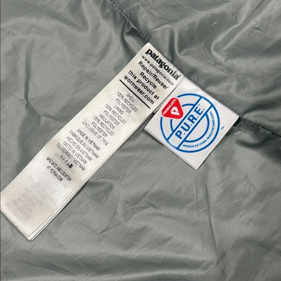 Patagonia packable puffer jacket- lightweight! Men’s Large- burnt orange - Picture 5 of 7